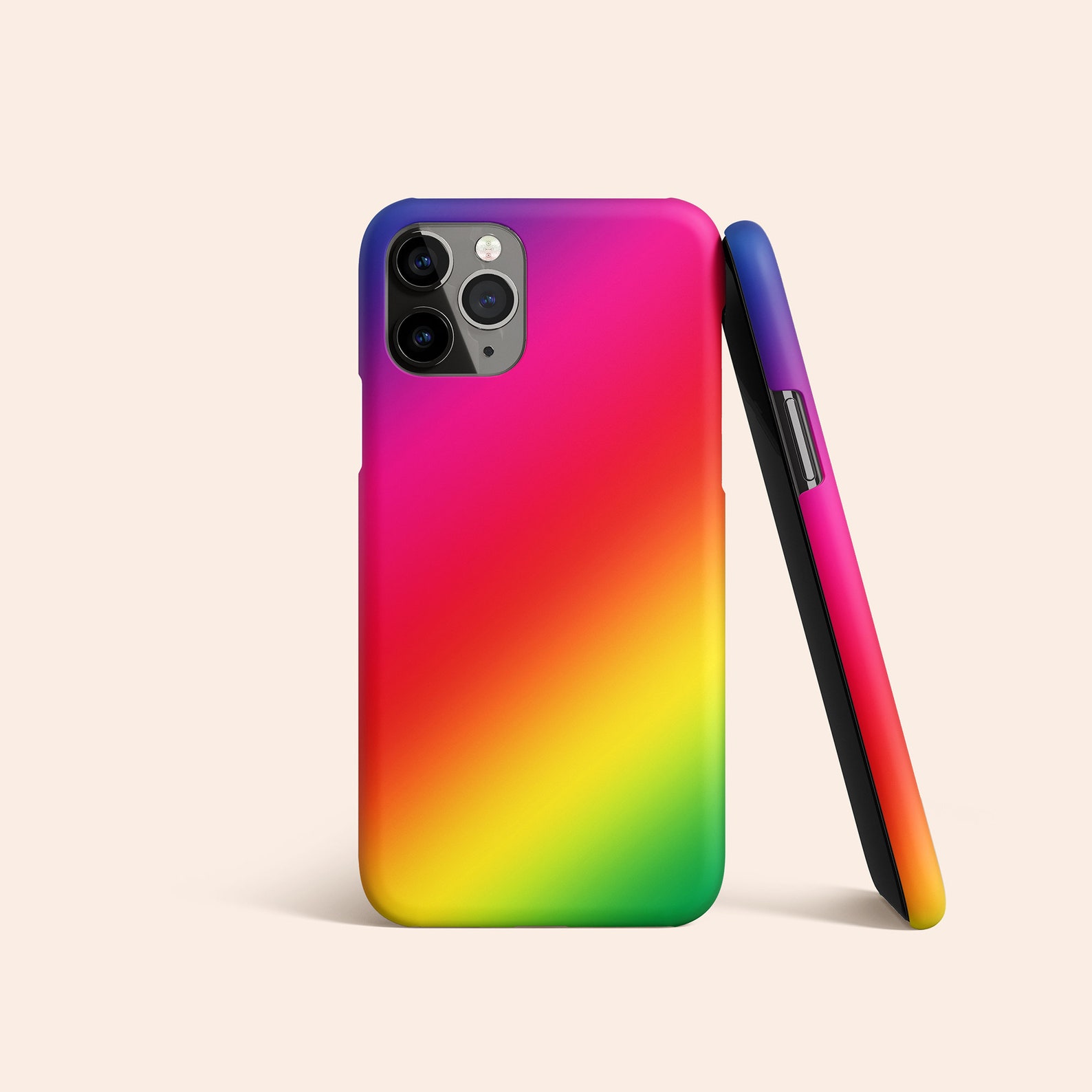 Ombre Rainbow Phone Case Rainbow iPhone 12 Pro Case Rainbow Etsy