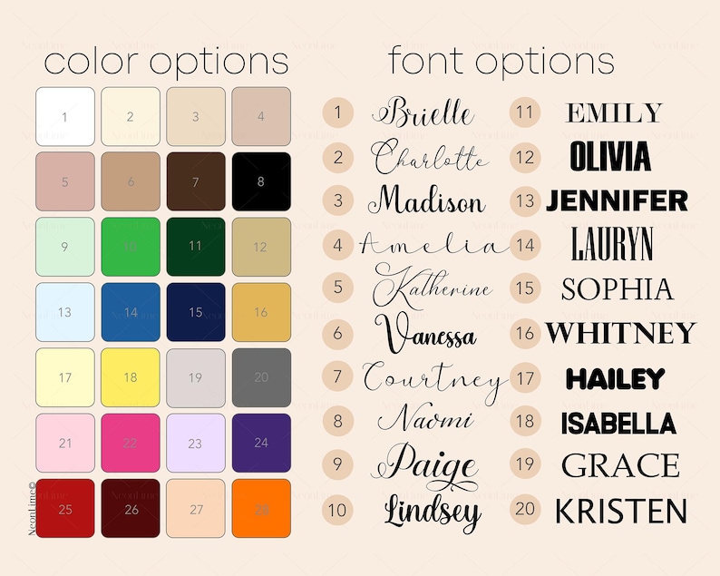 the font options for the font options for the font options