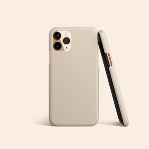 Sand Beige Phone Case, iPhone 13 Case, iPhone 12 Case, iPhone 11 Case, iPhone X XR XS Case, Samsung Galaxy Case, Google Pixel Case image 2