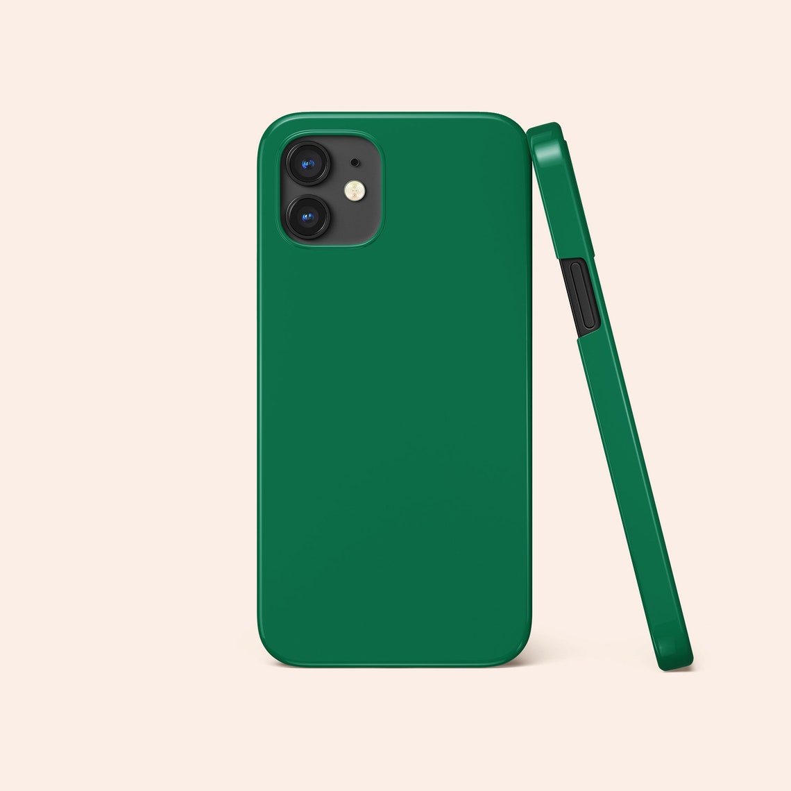 Green Iphone Case Kelly Green Iphone 12 Case Green Iphone 11 Etsy