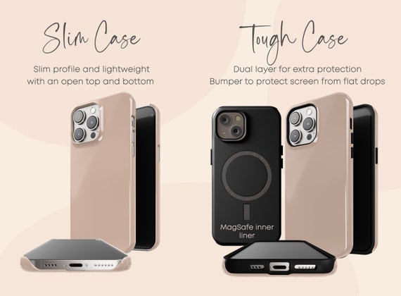 Thin beige iPhone 11 case