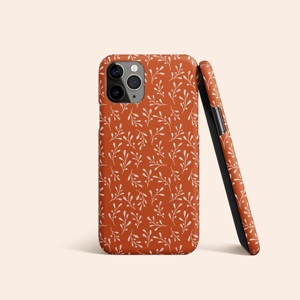 Burnt Orange Leaf Etsy