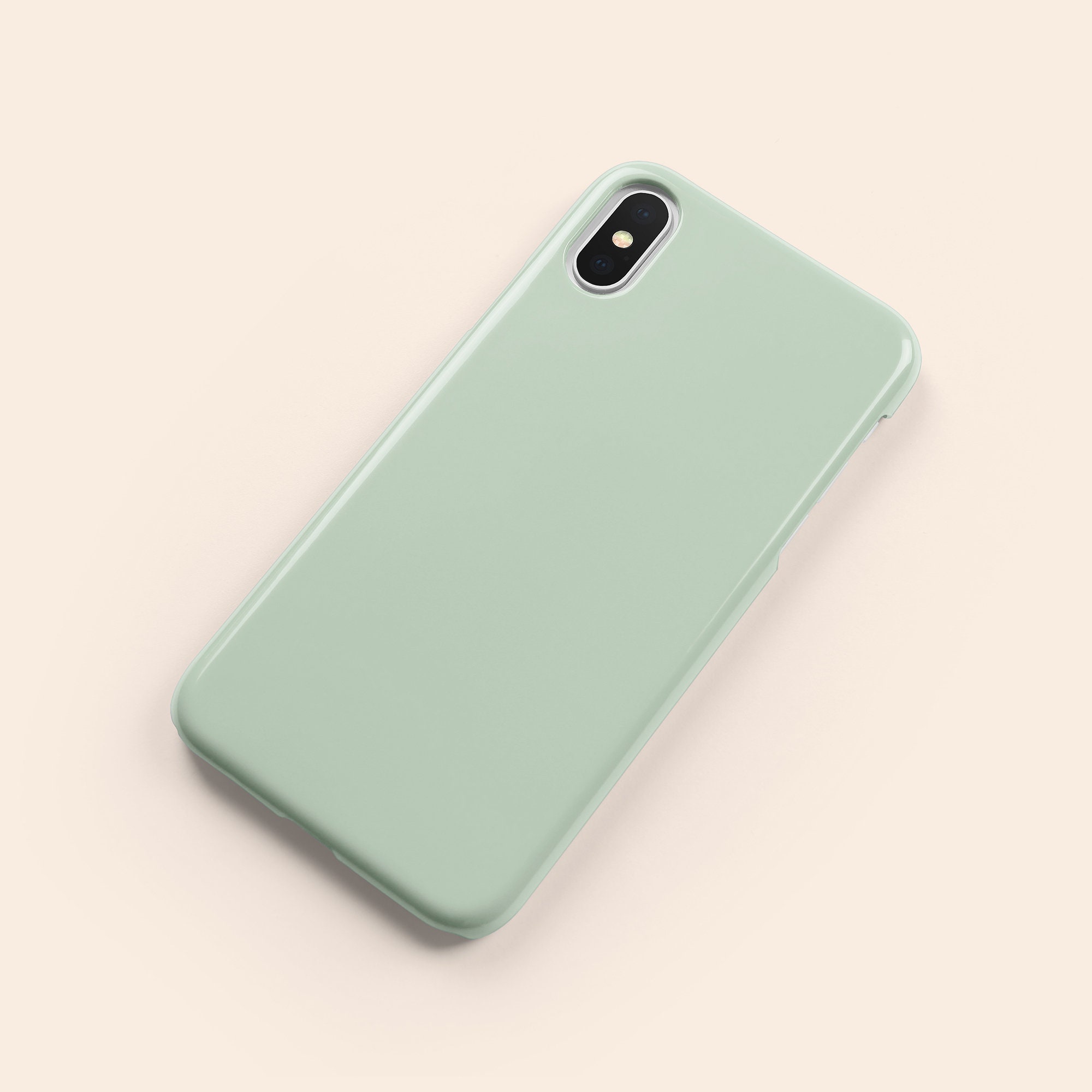 Dusty Mint Green Phone Case Light Green Iphone 13 Case Pale Etsy