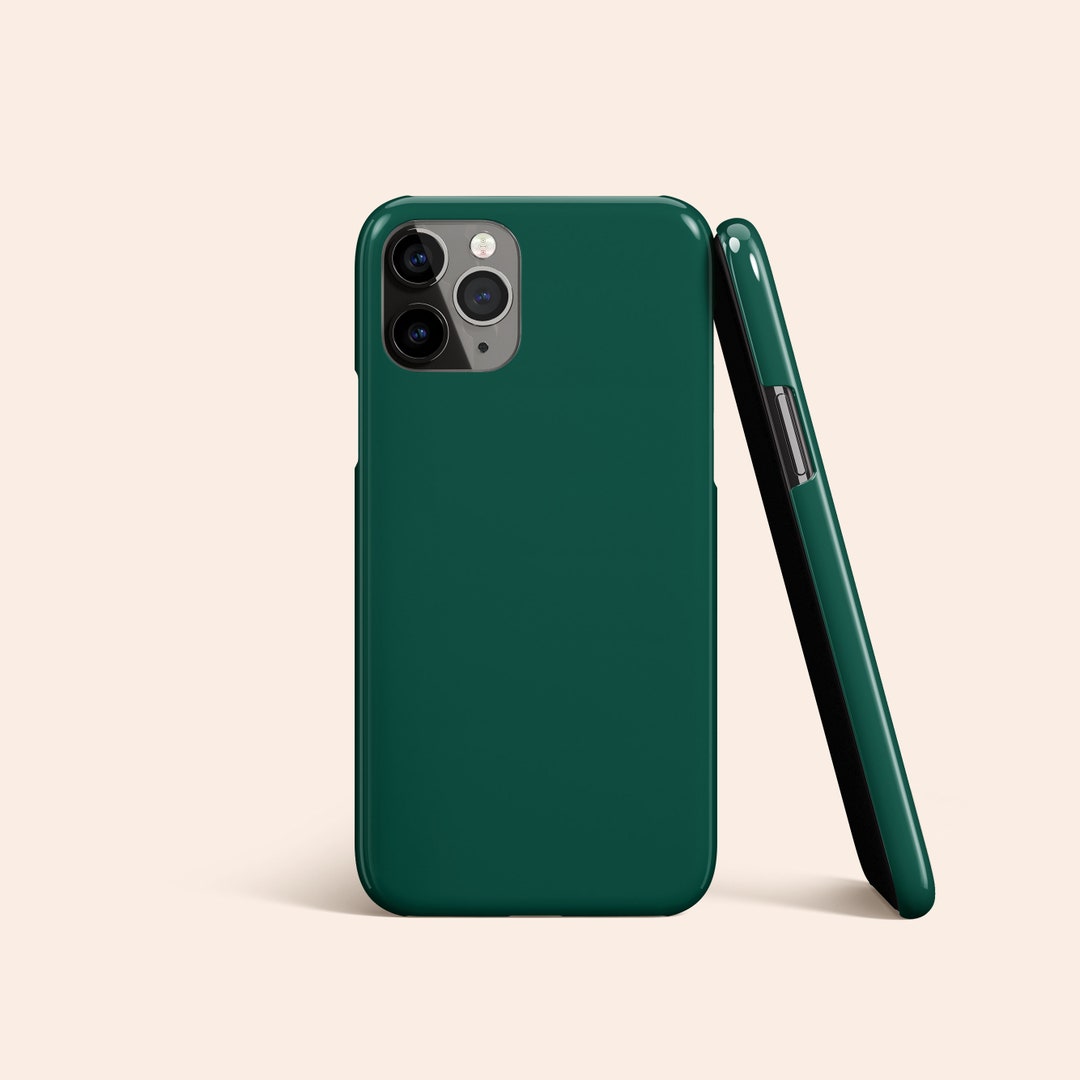 Jungle Green Phone Case Emerald Green iPhone 13 Case iPhone Etsy