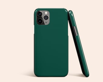 Coque de portable vert jungle, vert émeraude pour iPhone 13, coque pour iPhone 12, coque iPhone 11 Pro, coque pour iPhone XR, coque Galaxy S22, coque Pixel