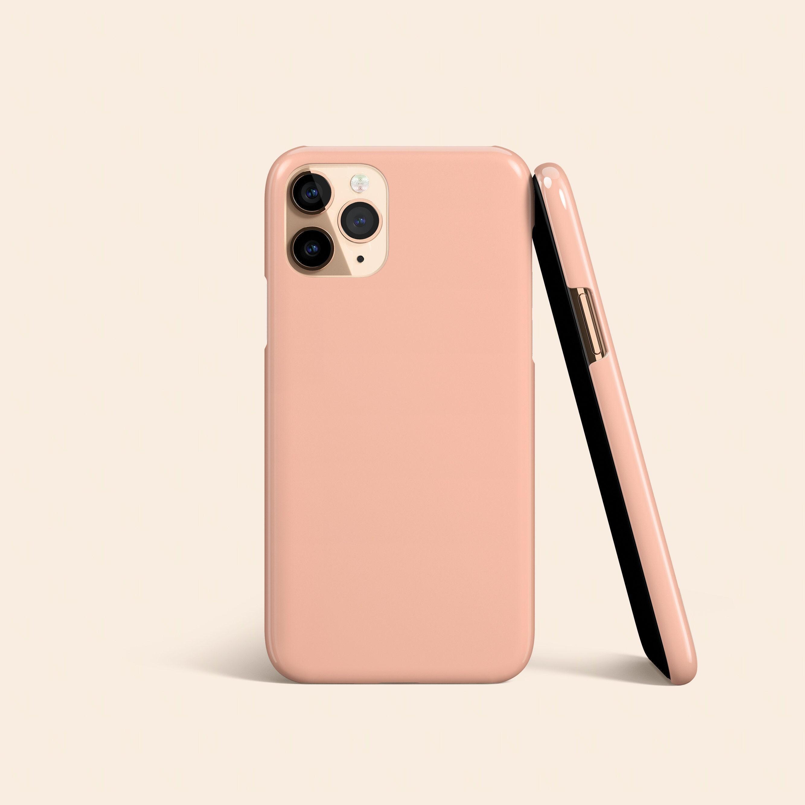 Buy Peach Color iPhone Case Online In India India