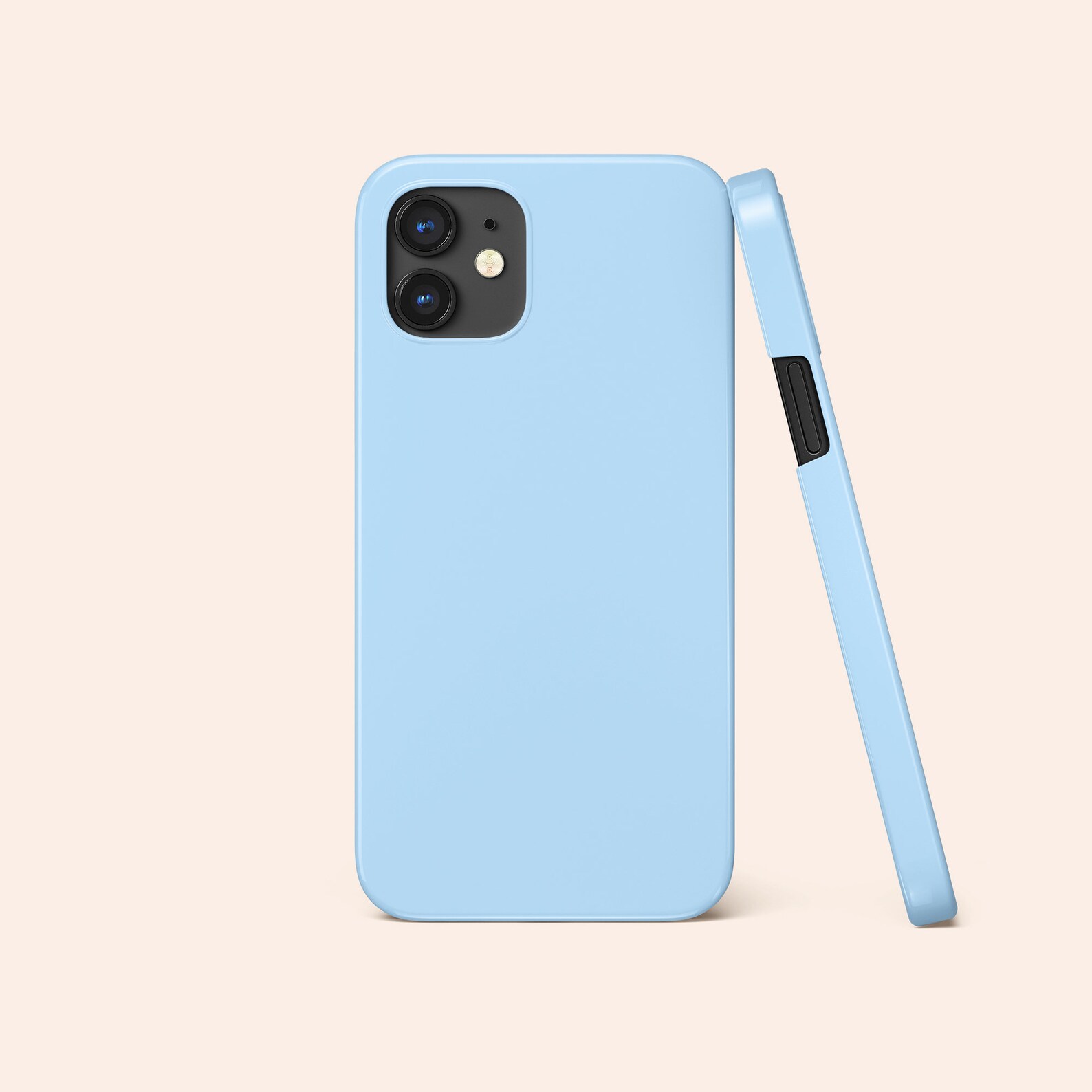 Powder Blue iPhone Case Light Blue iPhone 12 Case Pale Blue Etsy