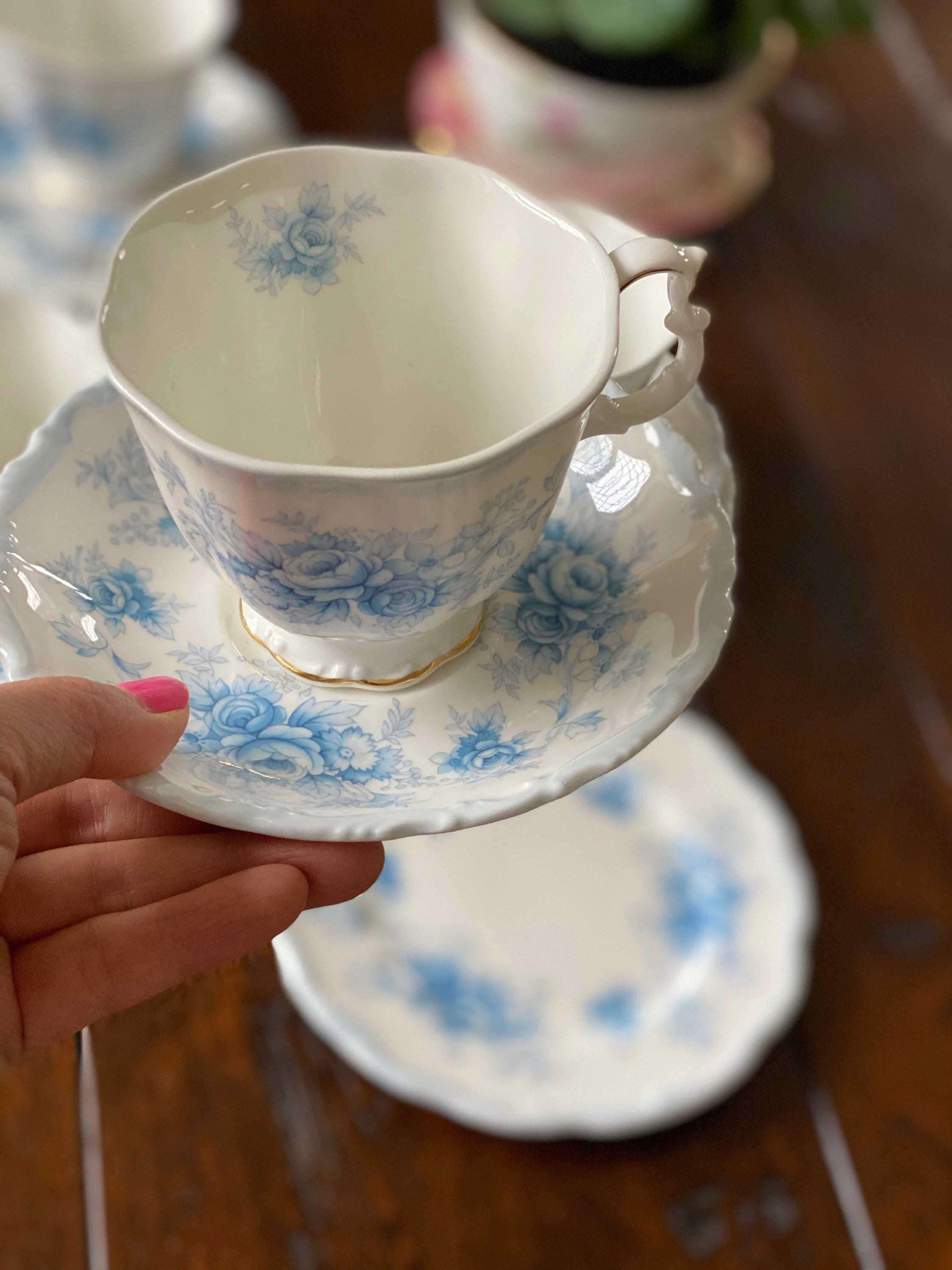 Tiffany cup and saucer best sale