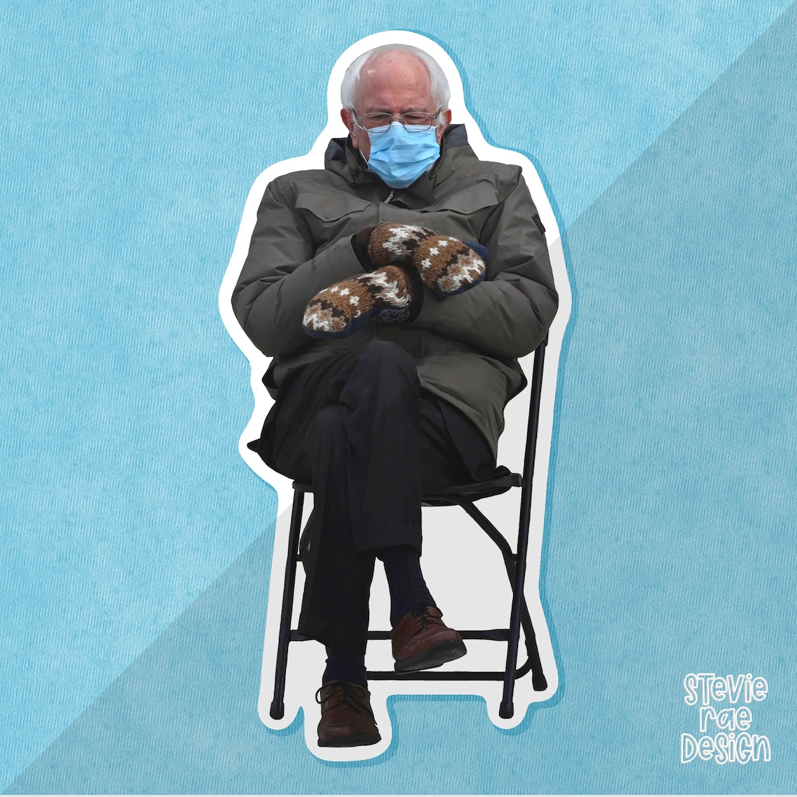 Bernie Sanders Mittens Vinyl Waterproof Sticker - Il 1140xN.2810064350 R098 Bernie Sanders Mittens Vinyl Waterproof Sticker - Il 1140xN.2810064350 R098