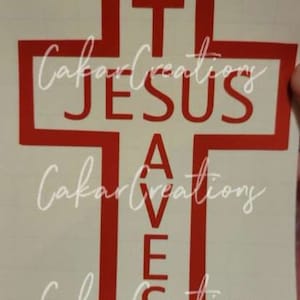 Sticker Jésus sauve