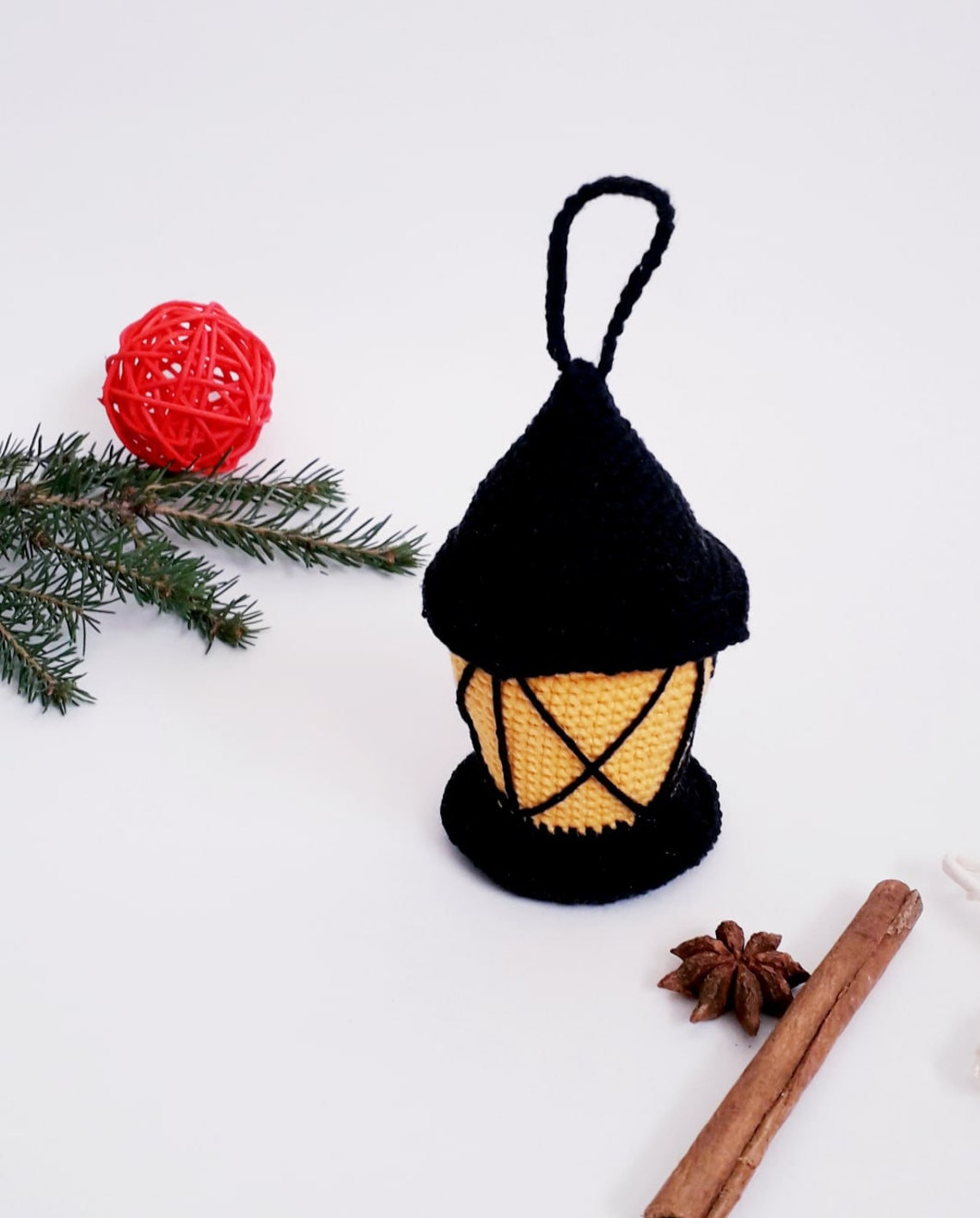 PDF Crochet lantern pattern Christmas lantern pattern Etsy