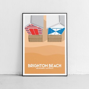 Brighton Beach, Australien.