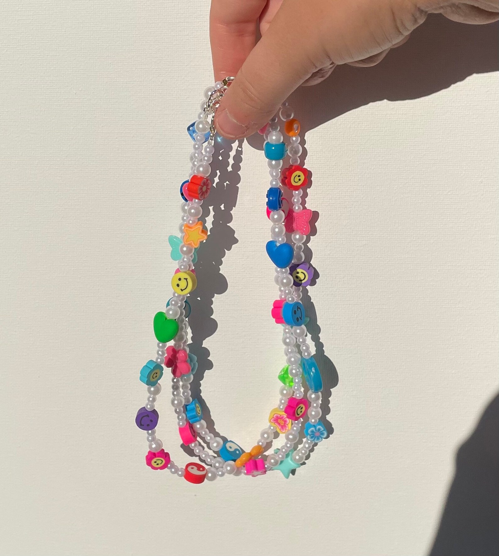 Pearl & Funky Bead Necklaces Etsy