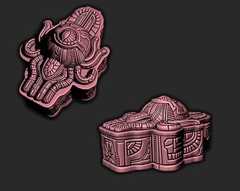 Tabletop Gelände Schlangenbrunnen Wüste 28mm für Warhammer Age of Sigmar o.Ä.