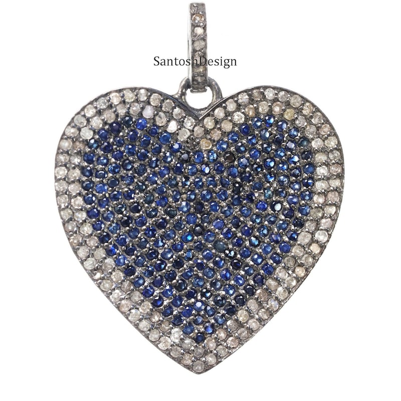 AMJ Pave Diamond Pendant main image 1