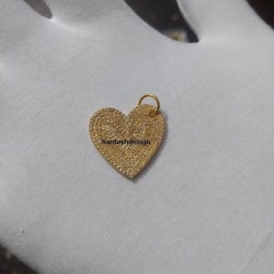 Designer Heart 925 Sterling Silver Diamond Charm Pendant,Beautiful Heart Silver Diamond Charm Pendant,Handmade Pendant Jewelry,Gift