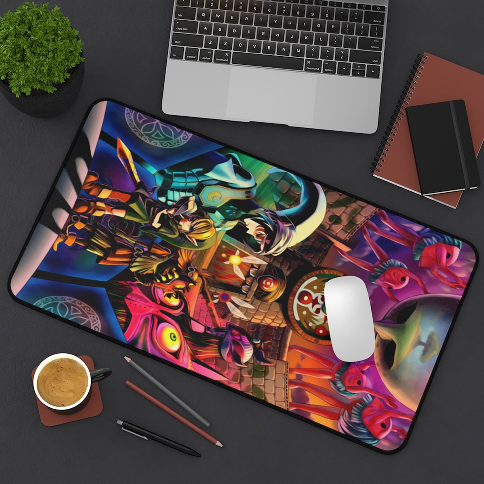 Legend Of Zelda Mousepad 300x560mm Zelda Retro Video Games Etsy