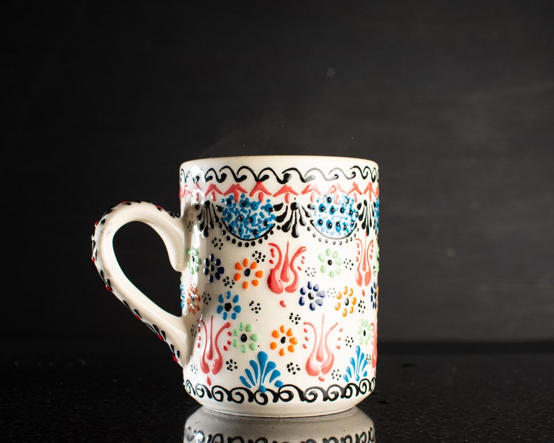 Handmade Ceramic Mug Unique Pottery Coffee Mug for Him or Her Etsy