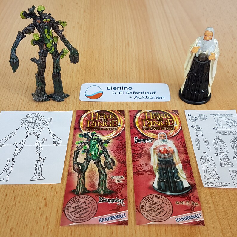 32 Different Lord of the Rings Miniature Figurine Kinder - Etsy