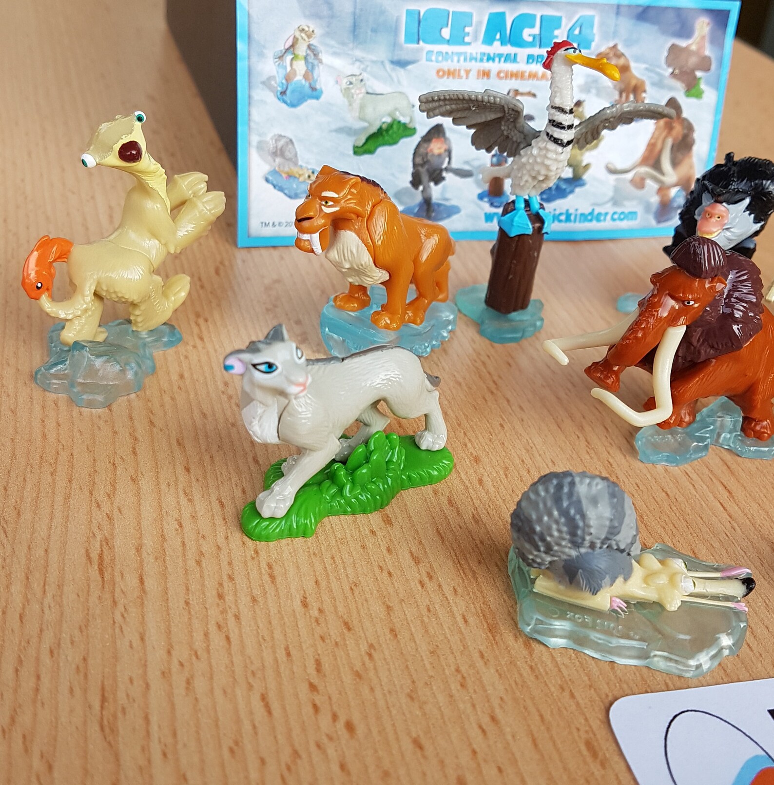 ice-age-4-kinder-surprise-germany-1-5-inch-miniature-etsy