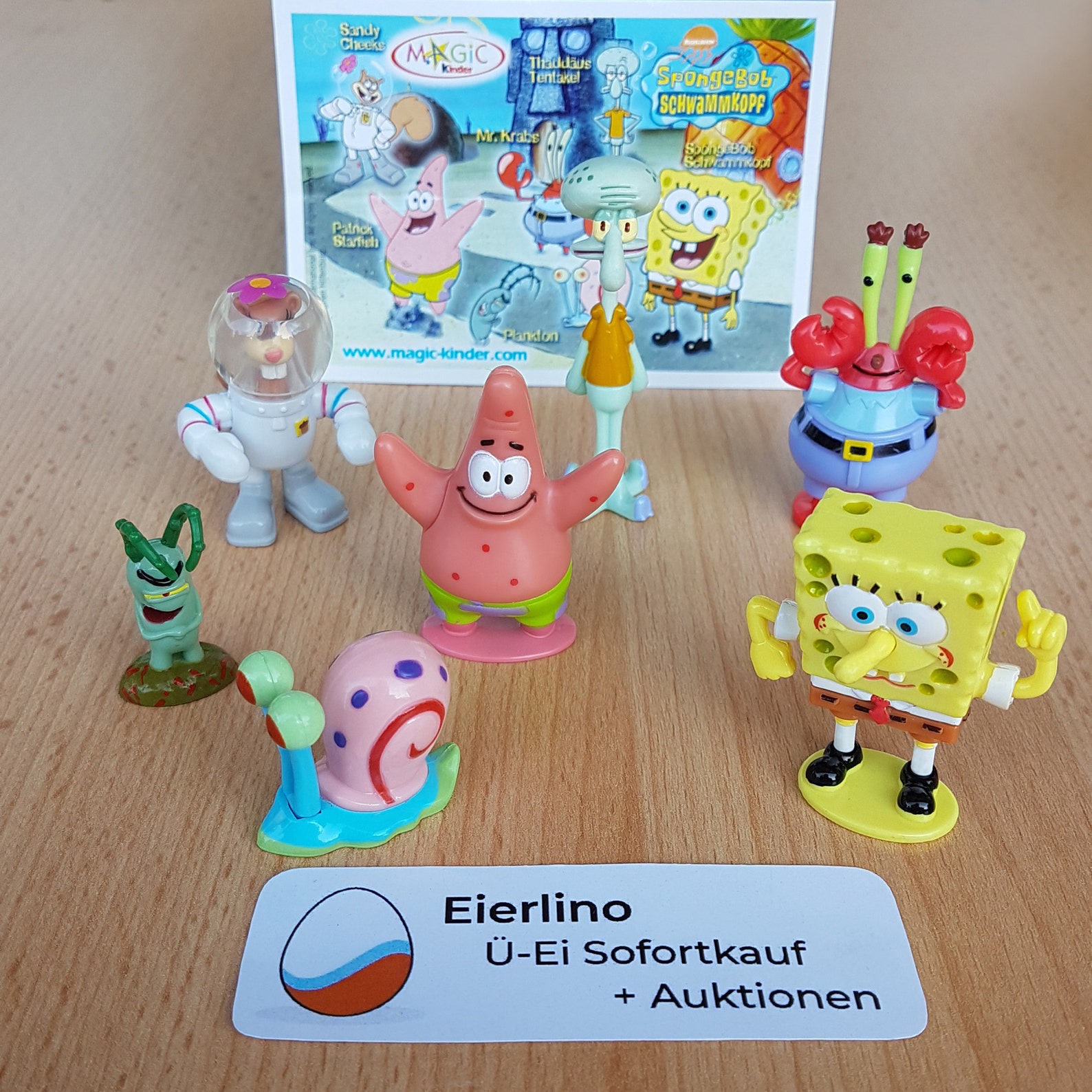 SPONGEBOB SQUAREPANTS Kinder Surprise Germany 1.5 inch Etsy SPONGEBOB SQUAREPANTS Kinder Surprise Germany 1.5 inch Etsy