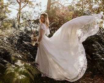 70s Wedding Dress - Etsy