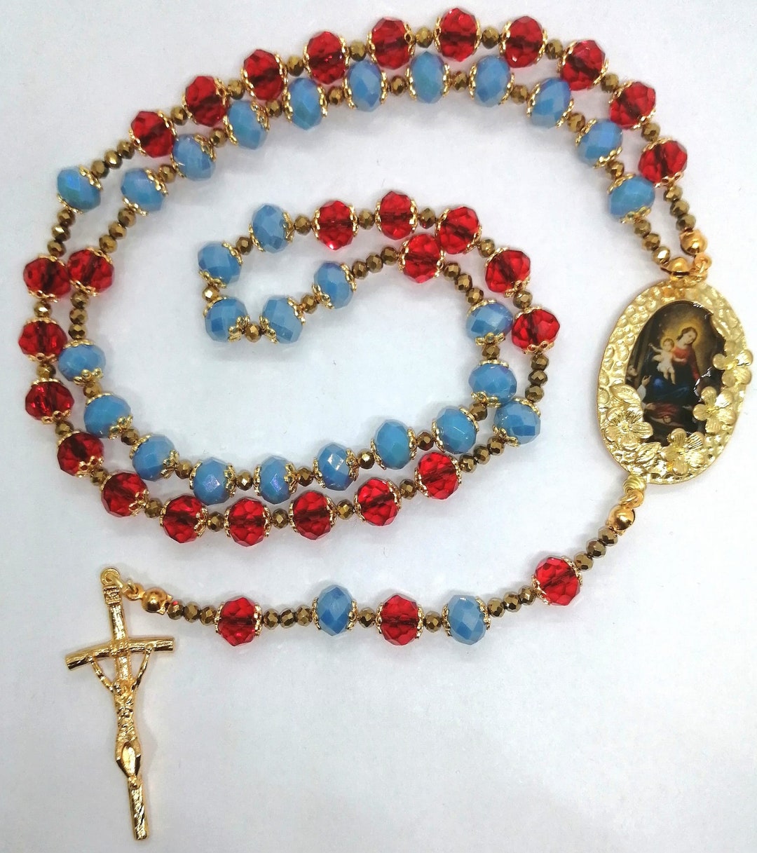 Our Lady of Pompei Rosary, Blessed Virgin of the Rosary of Pompei, Our ...