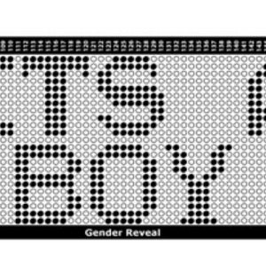 Gender Reveal Puzzle! 15 Different Versions of 1 Puzzle To Solve! &quot;IT&#39;S A BOY&quot; Freebies-Baby Shower Planner and Baby Shower Games