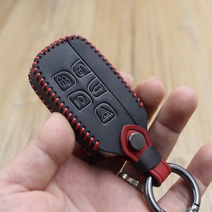 Coque clé,Porte-clés de voiture pour jaguar xf xj, pour land rover