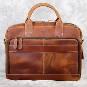 LOUIS VUITTON Professor Doctor Attorney Monogram Briefcase Bag Customized