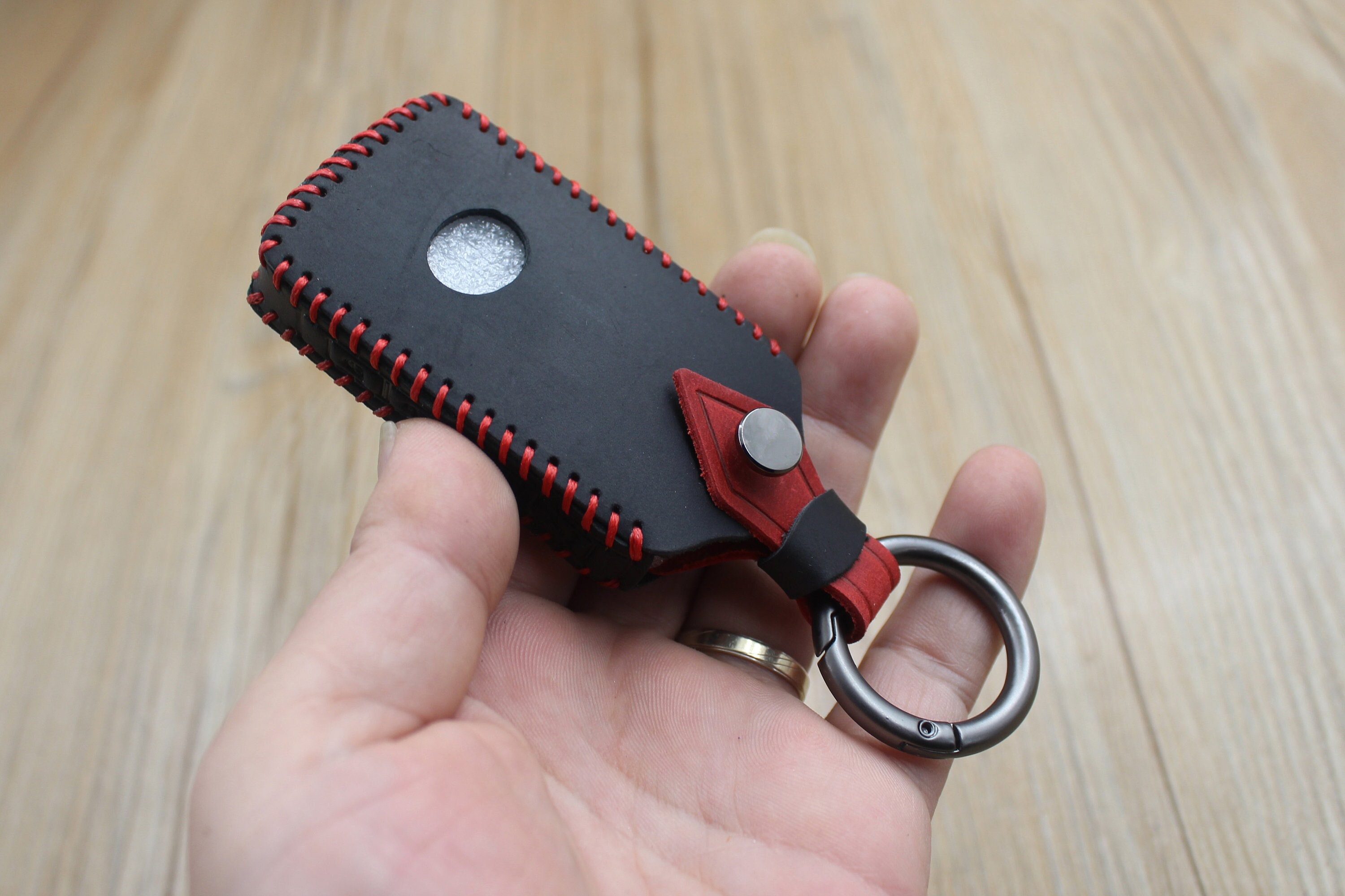 Leather Car Key Cover For Mazda 3 Sedan Hatchback 2019 Cx-30 Cx-5