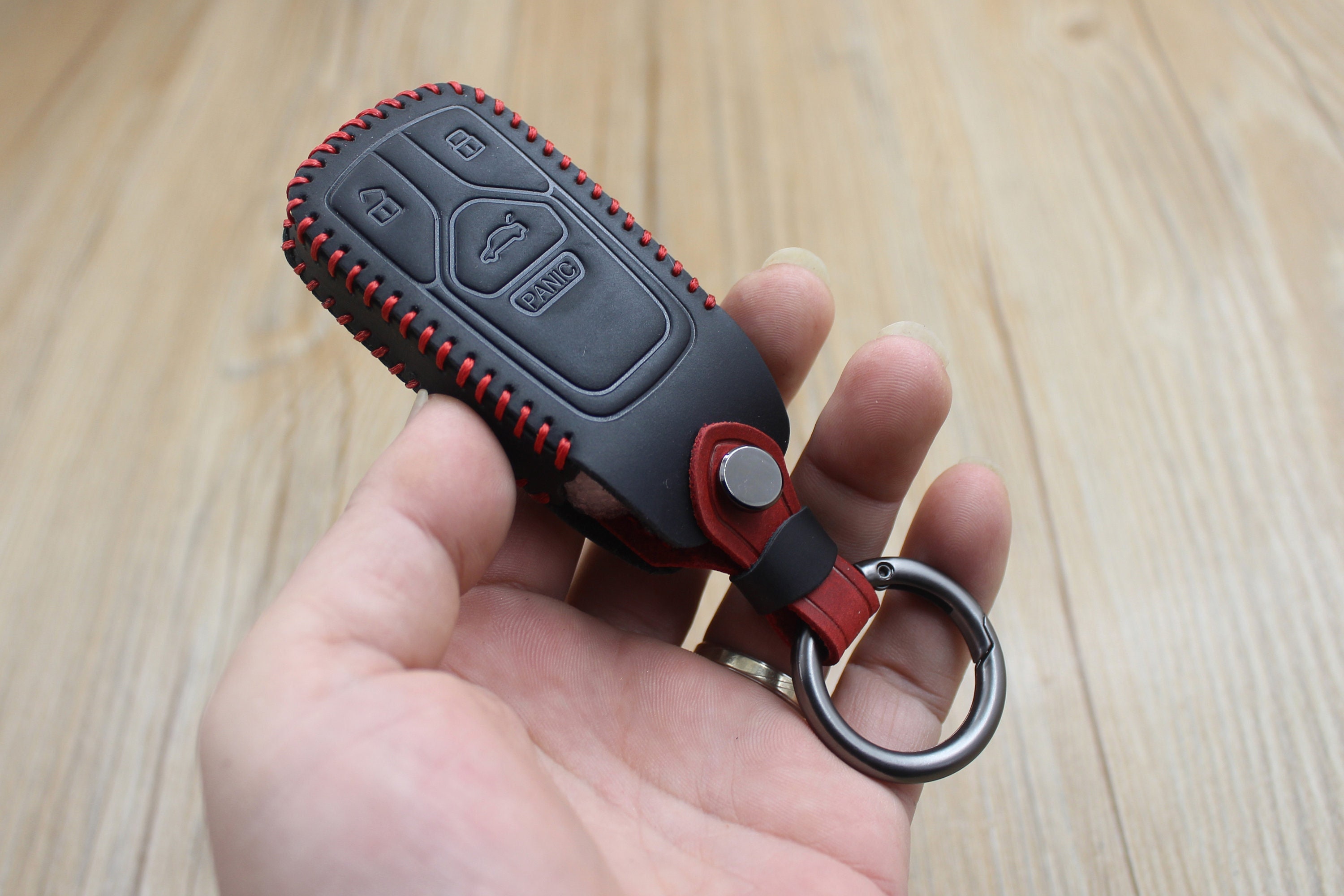 AKIYHIEI for Audi Key Fob Cover, Key Case Shell Compatible with