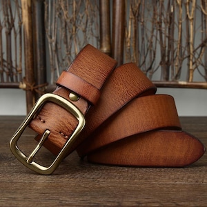 Handcrafted Leather Belt