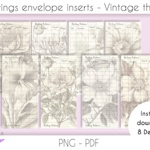 Effortless Budgeting System: Cash Envelope Inserts, Cash Tracker, Printable Templates for Busy People