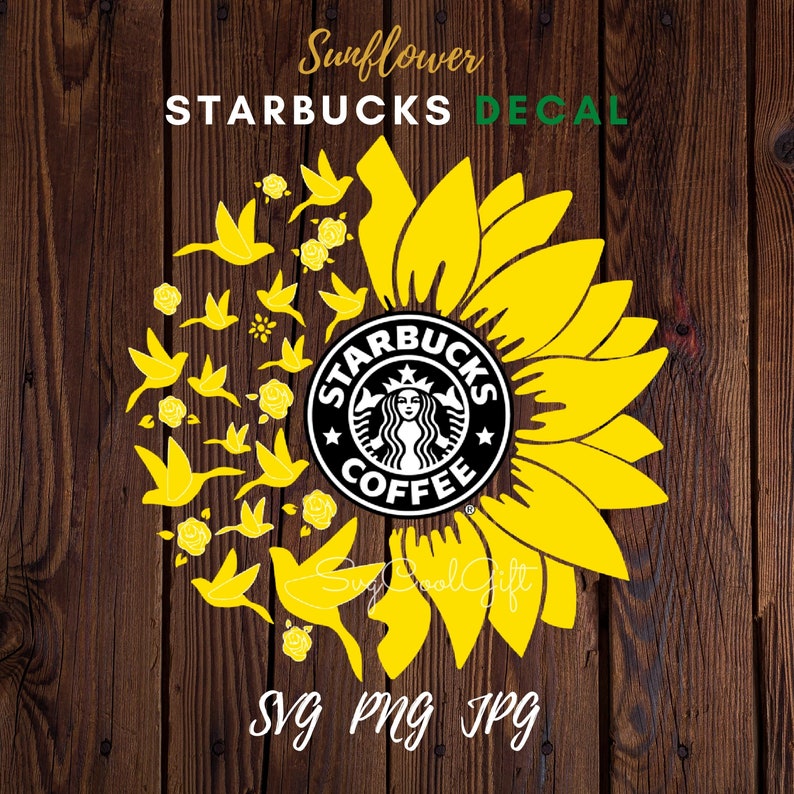 Download Starbucks Sunflower Svg Free - Layered SVG Cut File