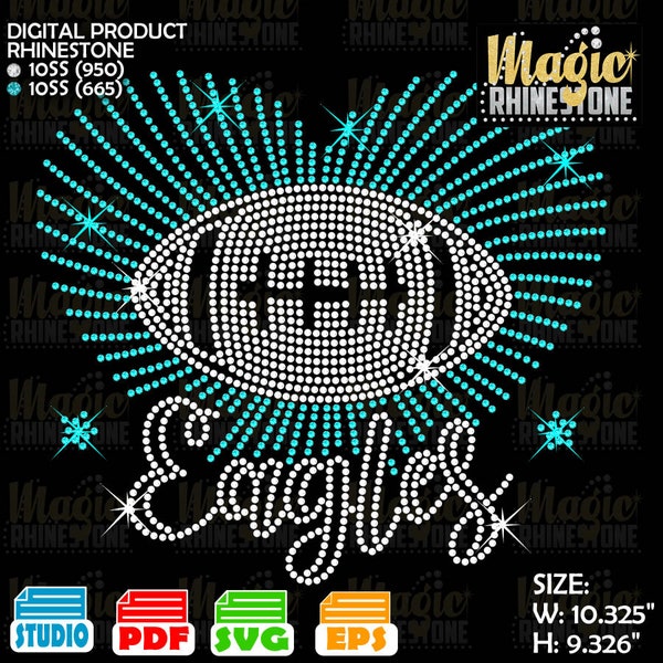 Rhinestone Svg - Etsy