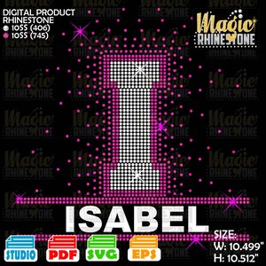 Letter I Spray Rhinestone, Frame Letter I svg,  Rhinestone university font svg,  Rhinestone font For Cricut, university font