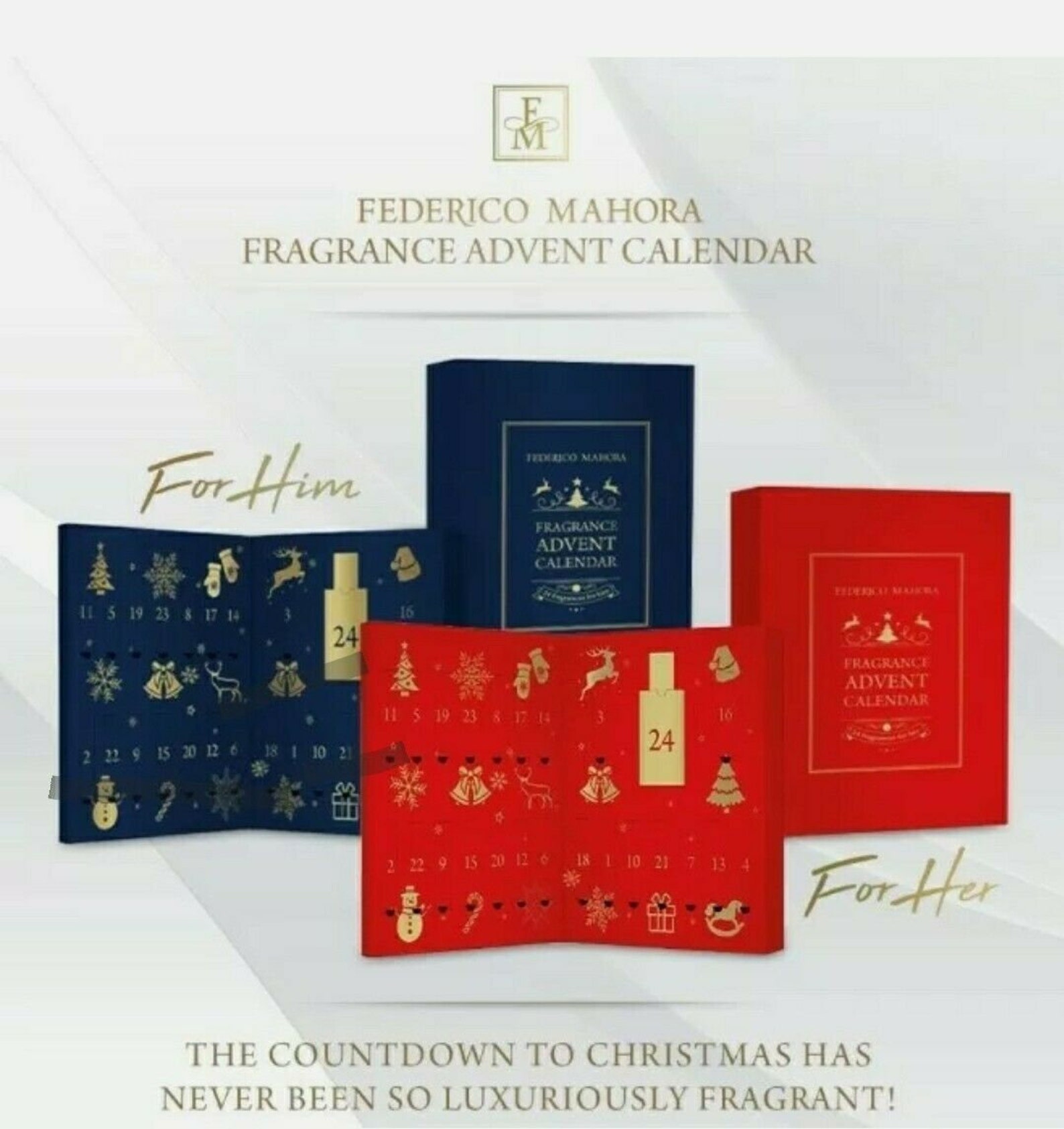 FM World Fragrance Perfume Advent Calendar Female and Male now Etsy