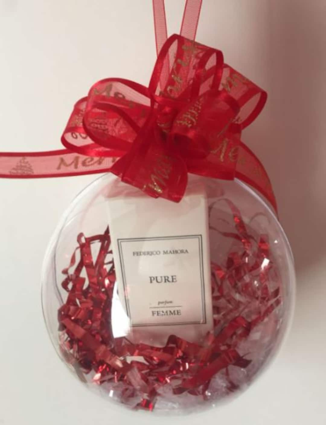 Fm Perfume in a Bauble. Christmas Gift Birthday Gift Etc 