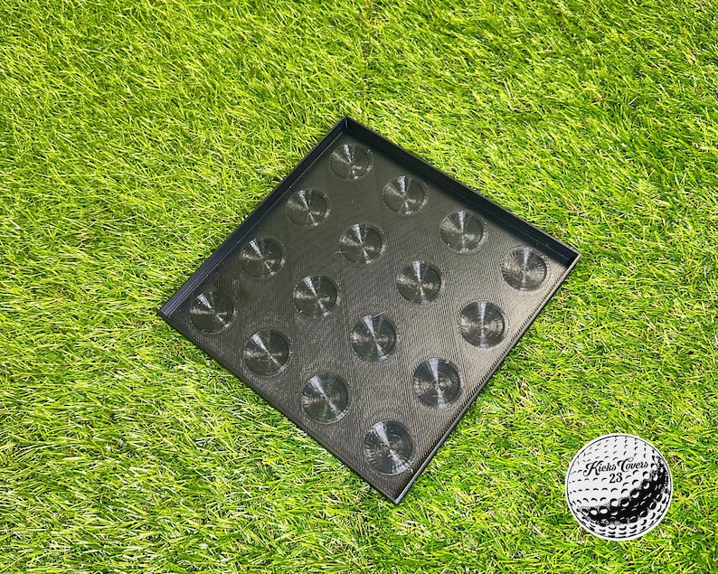 Golf Ball Pyramid Tray Stacker 4x4 & 3x3 Multiple Colors Made in USA ...