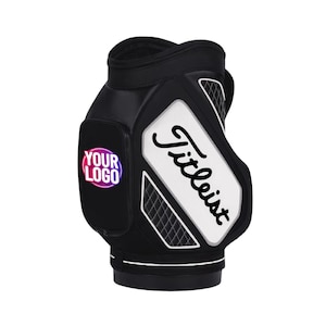 Custom Den Caddy Mini Golf Bag Personalized Den Caddy Range Caddy Golf Bag Titleist/Vessel Custom Logo Text or Image