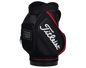 Custom Den Caddy Mini Golf Bag Personalized Den Caddy Range Caddy Golf Bag Titleist/Vessel Custom Logo Text or Image