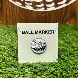 KicksCovers Logo Magnetic Elephant Print Golf Ball Marker Coin With Hat Clip or Divot tool
