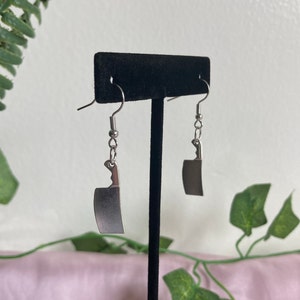 Butcher Knife Earrings