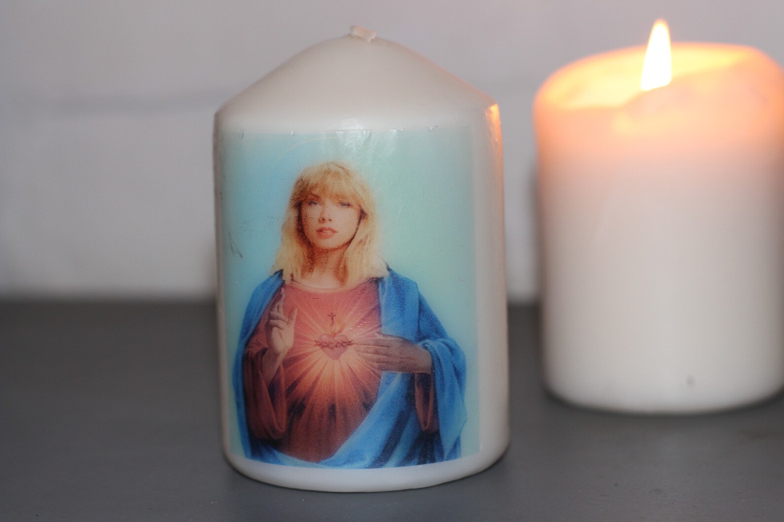 Taylor Swift Jesus Candle Etsy