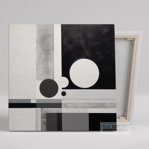 Abstract Canvas Wall Art Modern Abstract Painting on Canvas Black Canvas Painting Oversized Minimalist Canvas Art Home Decor Gift Art