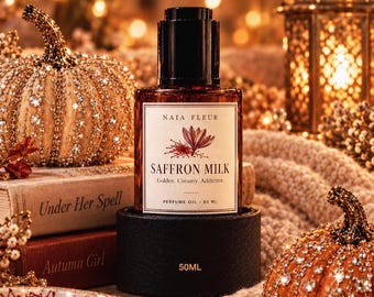 50 mL Perfume Oil | Choose Your Fragrance | Soft Feminine Skin Scent | Luxury Perfume Oil with Gift Box | NAIA FLEUR