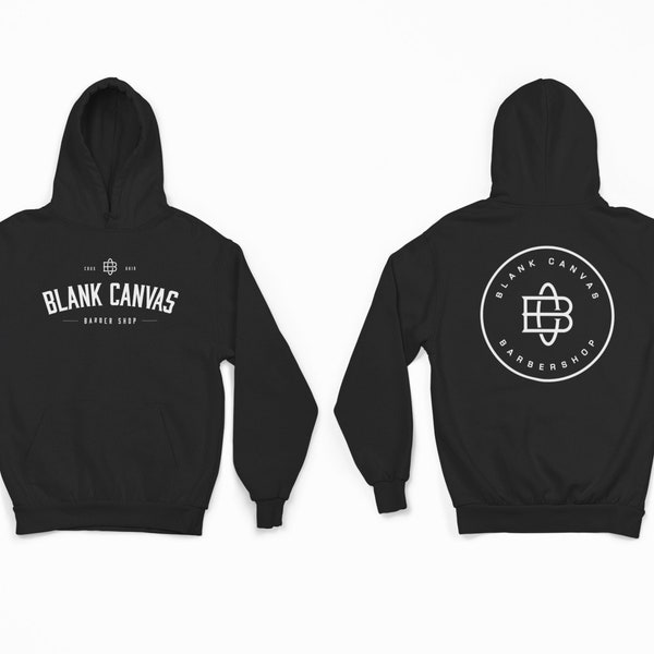 Blank Canvas Barbershop Hoodie/Clothing