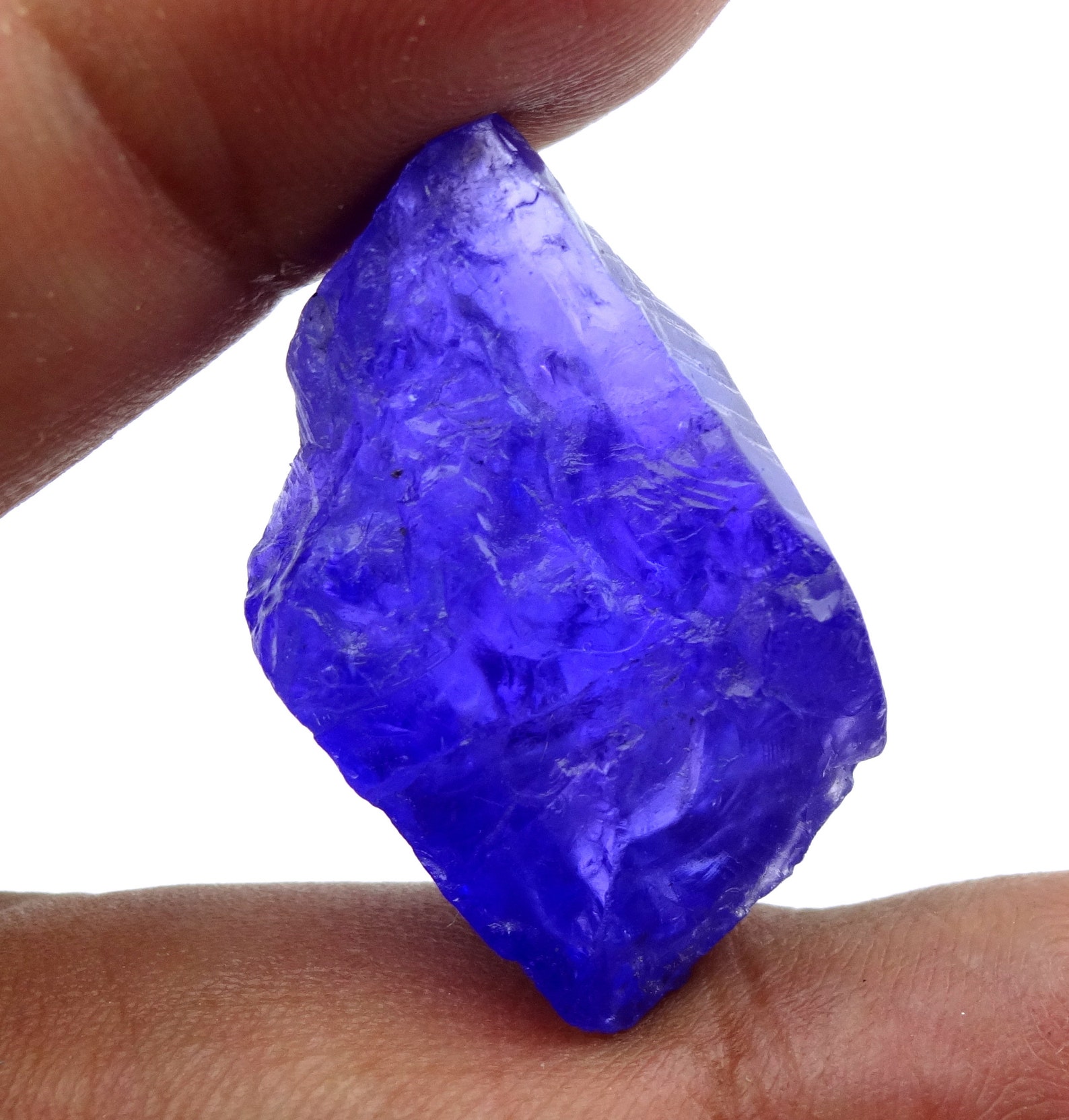 Tanzanite Rough Deep Color Tanzanite Specimen Natural Etsy