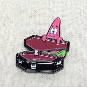 Coffin Patrick Meme Nadel Anstecker Pin
